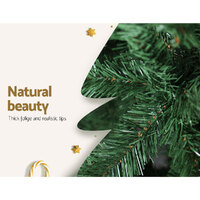 Jingle Jollys Christmas Tree 1.8m Xmas Tree Decorations Green 300 Tips thumbnail