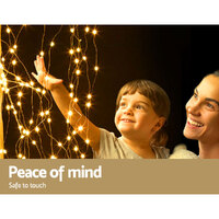 2.1M Christmas Tree 600 LED Solar Jingle Jollys thumbnail