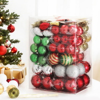Jingle Jollys 155pcs Christmas Tree Decorations Set Baubles Ornaments Party thumbnail