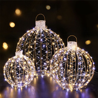 3 PCS Christmas Lights 360 LED Fairy Light Ball Decorations Jingle Jollys thumbnail