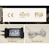 1X Christmas Lights Reindeer Sleigh 120 LED Decorations Jingle Jollys thumbnail