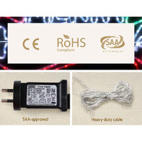 0.96M Christmas Lights Merry Christmas 288 LED Decorations Jingle Jollys thumbnail