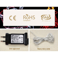 1X Christmas Lights Reindeer Sleigh 806 LED Decorations Jingle Jollys thumbnail
