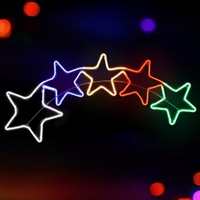 1.25M Christmas Lights Motif 560 LED Rope Light Outdoor Decoration Jingle Jollys thumbnail