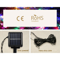 1.3M Christmas Lights 130 LED Snow Motif Light Decorations Jingle Jollys thumbnail