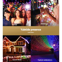100M Christmas Lights String Fairy Light 500 LED Colourful Jingle Jollys thumbnail