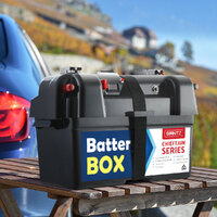 Giantz AGM Battery Box 12v Large Deep Cycle Box Portable Solar Caravan Camping thumbnail