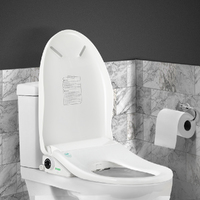 Cefito Electric Bidet Toilet Seat Cover Auto Smart Water Wash Dryer Night Light thumbnail