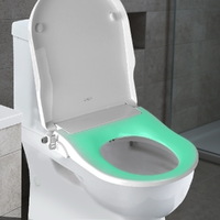 Cefito Non Electric Bidet Toilet Seat Cover Auto Smart Water Wash Dry thumbnail