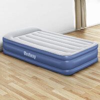 Bestway Air Mattress Inflatable Bed 46cm Airbed Single Blue thumbnail