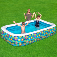 Bestway Kids Pool 305x183x56cm Inflatable Above Ground Swimming Pools 1161L thumbnail