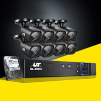 UL-tech CCTV Security System 8CH DVR 8 Cameras 1TB Hard Drive thumbnail