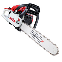 Giantz Chainsaw Petrol 52CC 20" Bar Commercial E-Start Pruning Chain Saw White,Giantz Chainsaw Petrol 52CC 20" Bar Commercial E-Start Pruning Chain Sa thumbnail