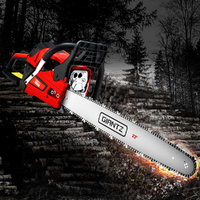 Giantz Chainsaw Petrol 58CC 22" Bar Commercial E-Start Pruning Chain Saw,Giantz Chainsaw Petrol 58CC 22" Bar Commercial E-Start Pruning Chain Saw 4.2H thumbnail