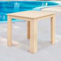 Gardeon Coffee Side Table Wooden Desk Outdoor Furniture Camping Garden Natural thumbnail