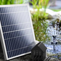 Gardeon Solar Pond Pump with Battery Kit LED Lights 8.8 FT thumbnail