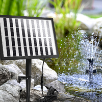 Gardeon Solar Pond Pump with Battery LED Lights 4 FT thumbnail
