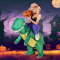 Inflatable Dinosaur Costume Adult Suit Blow Up Party Fancy Dress Halloween Cosplay thumbnail
