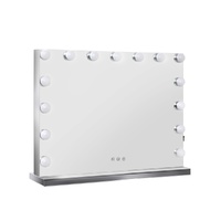 Embellir Makeup Mirror 58x46cm Hollywood Vanity with LED Light Tabletop Wall thumbnail