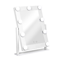 Embellir Makeup Mirror 30x38cm Hollywood Vanity with LED Light Rotation Tabletop thumbnail
