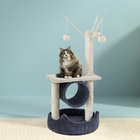 i.Pet Cat Tree 76cm Scratching Post Tower Scratcher Condo House Hanging toys thumbnail