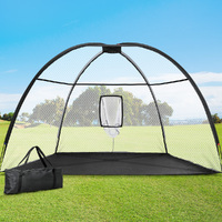 Everfit 3.5m Golf Practice Net Portable Training Aid Driving Target Tent Black thumbnail