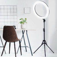 Embellir Ring Light 19" Tripod Stand Black thumbnail