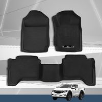 Weisshorn Car Floor Mats Rubber Compatible for Mazda BT50 Dual Crew Cab thumbnail