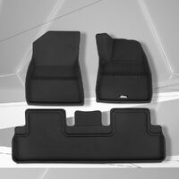 Weisshorn Car Rubber Floor Mats Compatible for Tesla Model 3 Front Rear thumbnail