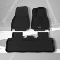 Weisshorn Tesla Model Y Rubber Mats Carpets Front Rear Set RHD 21-24 thumbnail
