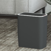 Devanti 9L Motion Sensor Bin Rubbish Automatic Ash Black thumbnail