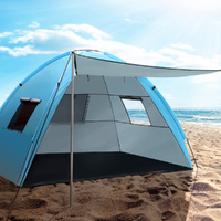 Weisshorn Camping Tent Beach Portable Hiking Sun Shade Shelter Fishing 4 Person thumbnail