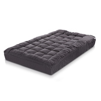 Giselle Bedding Mattress Topper Pillowtop Bamboo Charcoal Single thumbnail