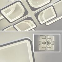 Modern LED Ceiling Light Dimmable with Remote Control thumbnail
