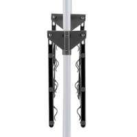 CARLA HOME Folding 3 Tier Clothes Laundry Drying Rack with Stainless Steel Tubes for Indoor & Outdoor Home thumbnail