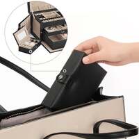 Lockable Jewelry Box 3-Tier Display Case thumbnail