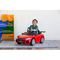 Mercedes-inspired Design Ride-on (Red) Electric Car with Parental Remote Control thumbnail