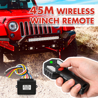 X-BULL Winch Solenoid Relay Wiring Controller 500A 12V and 150ft Wireless Remote 4T Block Pulley thumbnail