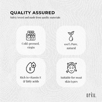 Orku 1L Organic Neem Seed Oil - Debitterised Cold Pressed Azadirachtin Indica thumbnail