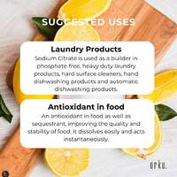 1Kg Sodium Citrate Powder - Trisodium Food Grade Salt Acid Preservative thumbnail