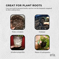 5L Premium Coco Perlite Mix - 70% Coir Husk 30% Hydroponic Plant Growing Medium thumbnail