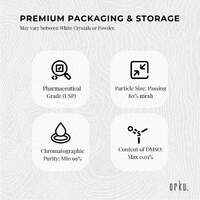 2Kg MSM Powder or Crystals Tub - 99% Pure Methylsulfonylmethane Dimethyl Sulfone thumbnail