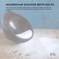 100g USP Epsom Salt Pharmaceutical Grade - Magnesium Sulfate Body Bath Salts thumbnail
