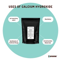 2Kg Food Grade Calcium Hydroxide Powder - FCC Hydrated Slaked Pickling Lime thumbnail