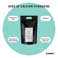 5Kg Food Grade Calcium Hydroxide Powder - FCC Hydrated Slaked Pickling Lime thumbnail