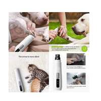 Pet Nail Grinder Dog Cat Electric Trimmer Turbo USB Rechargeable Claw Filer N9 thumbnail