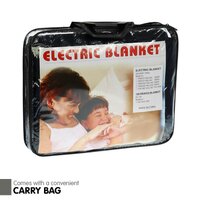 Laura Hill Heated Electric Car Blanket 150x110cm 12v - Black thumbnail