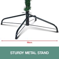 Christabelle Green Christmas Tree 2.1m Xmas Decor Decorations -1200 Tips thumbnail