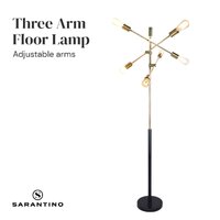 Sarantino 6-Light Metal Sputnik Floor Lamp thumbnail