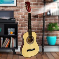 Karrera Childrens Guitar  Wooden 34in Acoustic - Natural thumbnail